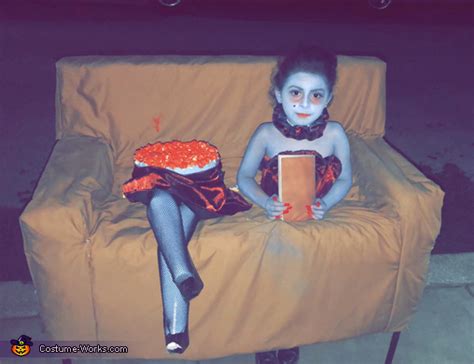 It is a very cute couple costume when this paired with a magician. Magicians Assistant from Beetlejuice Costume | DIY ...