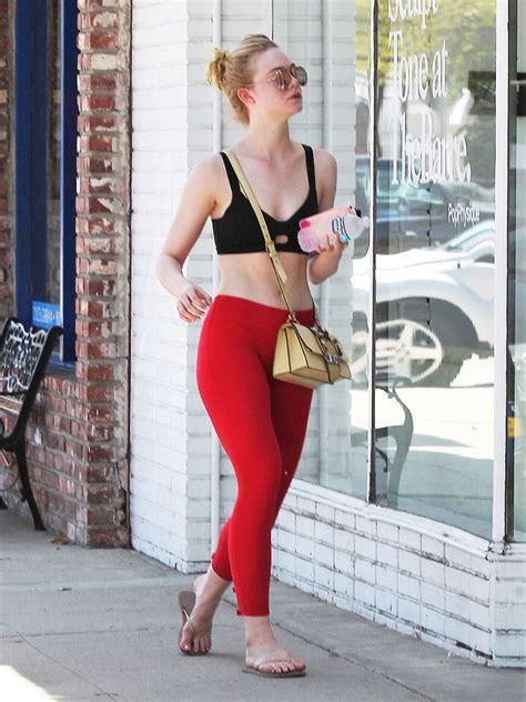 Live cam party girls with short skirts and no panties dancing twerking show twerk style skills wild and crazy check www leons tv. Elle Fanning in Red Tights -at the Gym in Studio City, 7 ...