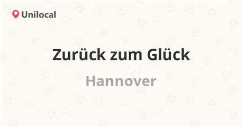 Um den standort besser sehen zu können zurück zum glück, achten sie auf die straßen in der nähe: Zurück zum Glück - Hannover, Hindenburgstr. 7 (21 ...