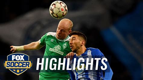 Get the latest werder bremen news, scores, stats, standings, rumors, and more from espn. Hertha BSC Berlin vs. Werder Bremen | 2019 Bundesliga Highlights - YouTube