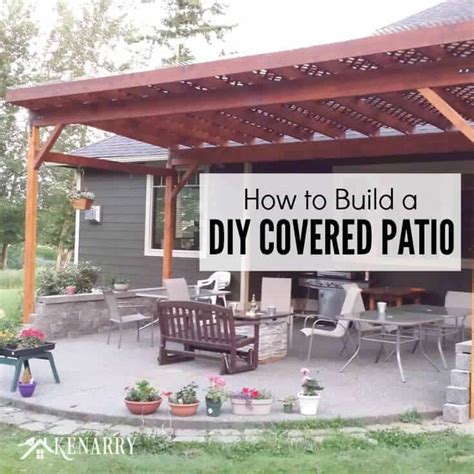 Revamp your outdoor living space with these fresh patio ideas, including styling tips and diy projects, to get it. How to Build a DIY Covered Patio