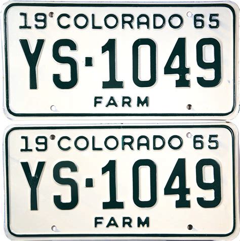 Jul 15, 2021 · in general, visitors from overseas are likely to pay more for car insurance. 1965 Colorado Farm License Plates | License plate, License plates for sale, Insurance quotes