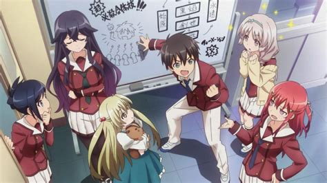 During a literature club meeting. Inou Battle wa Nichijou-kei no Naka de (Anime) | AnimeClick.it