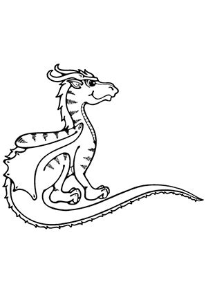 Ausmalbilder drachen pdf kostenlos ausdrucken und ausmalen fensterbilder malvorlagen fabeltiere die kostenlose bastelvorlage und malbuch din a4 pdf datei zu den malvorlagen zum. Ausmalbilder Junger Drache 1 - Drachen Malvorlagen