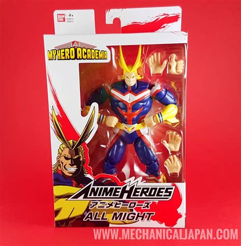 Bandai anime heroes all might. Review Anime Heroes All Might Boku no Hero por Bandai