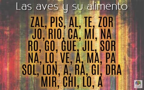 Encuentra la respuesta correcta dale me juegos mentales mr. Ordenar sílabas y formar palabras | Forma palabras ...