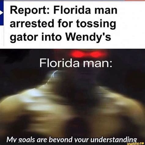 He is also to avoid any contact with animals besides his mom's dog. . Report: Florida man arrested for tossing gator into ...