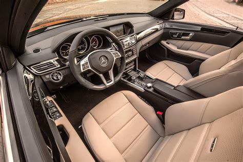 Amg performance seats with integrated head restraints and even better lateral support can also be ordered on request. 2016 Mercedes-AMG E63 Wagon Interior Photos | CarBuzz