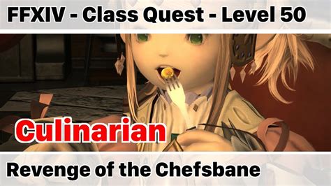 Foods that can be found at npc vendors and where you can find them. FFXIV Culinarian Class Quest Level 50 ARR - Revenge of the Chefsbane - A Realm Reborn - YouTube