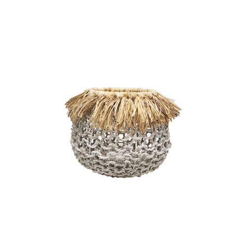 White kitchen sink sponge soap scrubber tidy storage holder cleaning organizer. 1pce 35x45cm Banana Rope White Basket Plant/Pot Holder