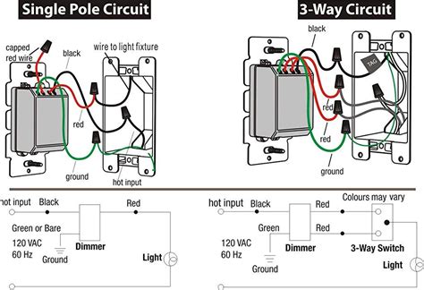 3 2 1 5 4 7 3 2 1 4 5 6 dimmer 1 3 2 4 7 5 6 red violet white yellow/ red gray black green connect wires per wiring diagram as follows: Wiring Diagram Gallery: 3 Way Led Dimmer Switch Wiring Diagram