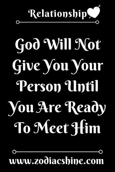 Single over 40 or 50 where do you go? God Will Not Give You Your Person Until You Are Ready To ...