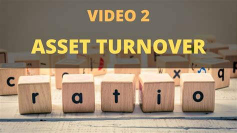 The total asset turnover ratio is a valuable tool that can help you determine how well you are using your assets. Total Asset Turnover Ratio - Interpreting the Ratio - YouTube