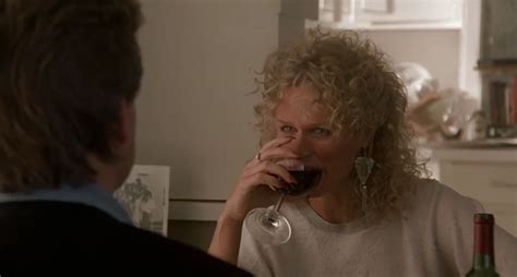 Anne archer as beth rogerson gallagher Glenn Close as Alex Forrest in "Fatal Attraction"