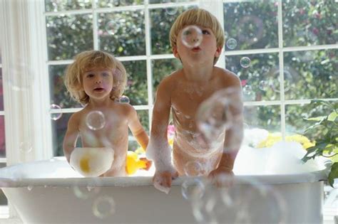 When your baby is ready to go in the tub, it's fine to use just water. How often should you bathe your kids? - Liverpool Echo