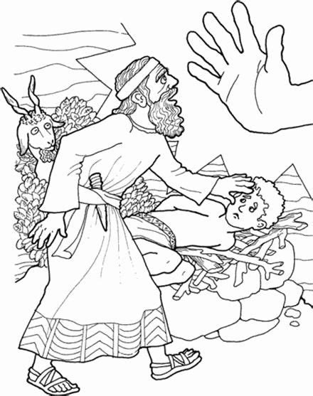 Abraham and sarah named him isaac. √ 24 Abraham and isaac Coloring Page in 2020 | Bible ...