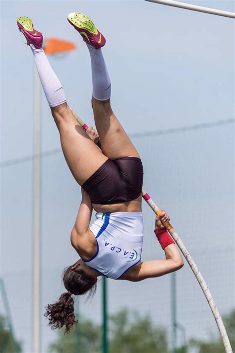 She became the first pole vault winner at. Angelica Bengtsson Élancourt, France - May 4, 2014 ...