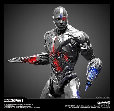 Disponible pour 12,99€/mois, un prix plus élevé que la version amazon prime classique. Adam Fisher - Cyborg - Justice League - Prime 1 - Renders