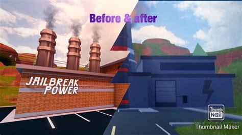 Support me by using star code vg on roblox when buying premium or robux! Revamped power plant ROBLOX jailbreak - YouTube