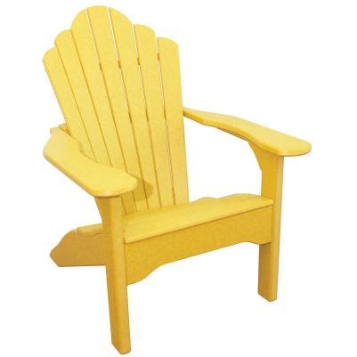 Grab an inexpensive plastic adirondack chair from the local hardware store and give it an elegant makeover with black spray paint for your shaded garden or patio area. Daisy Adirondack Chair | Heartcraft Furniture