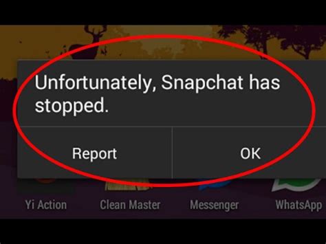 More news for snapchat crashing » Fix Unfortunately Snapchat has stopped working in Android ...