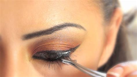 Use the included sterile applicator to. How To Apply False Eyelashes - LashDomain.com Tips ...