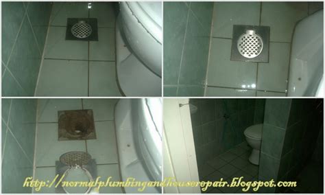 Tukang paip plumber repair singki tersumbat/tandas tersumbat,tukang atap bocor,tukang ubah suai rumah,renovation,tukang cat rumah wangsa maju. NORMAL PLUMBING: FLOOR TRAP BILIK AIR TERSUMBAT