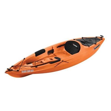 This kayak is crafted of a tough polyethylene hull and features a deluxe adjustable seat with high back support and adjustable foot braces. Sun Dolphin Bali 10' Ss Sit-On-Top Fishing Kayak for sale ...