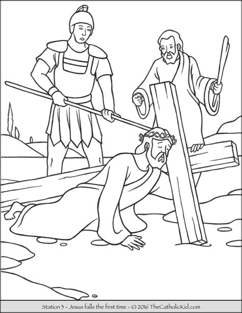 John's church also has their stations. Creative Picture of Stations Of The Cross Coloring Pages ...