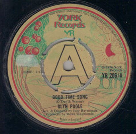 A pool can be a great addition to your home — not to mention a marketing tool when you list your property. Glyn Poole-Good Time Song-York-7" Single Vinyl-Rare 45 rpm ...