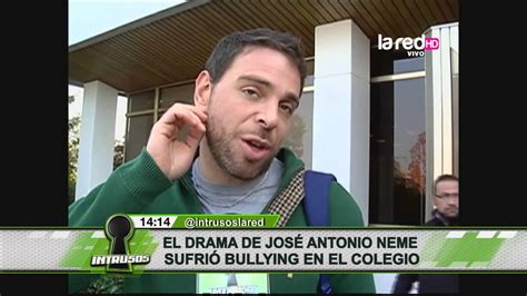 José antonio neme was born on the 14th of march in 1981 (millennials generation). José Antonio Neme sufrió bullying en el colegio - La Red