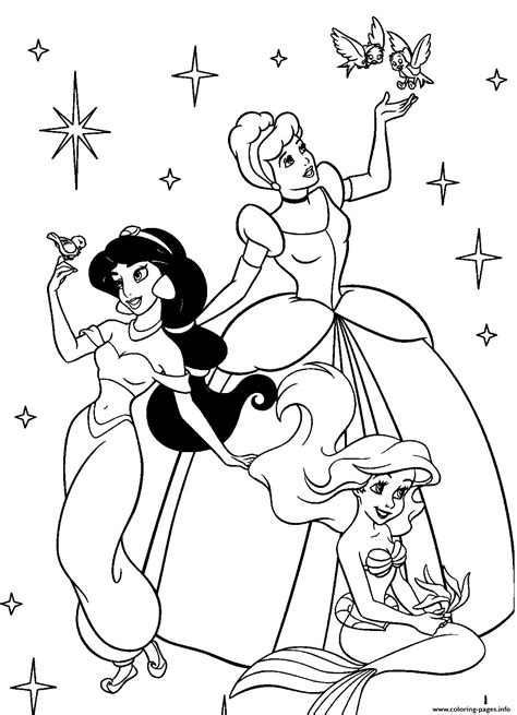Just a pure beauty on the set of coloring books for girls. Adorable For Girls Disney Princessdd4c Coloring Pages Printable