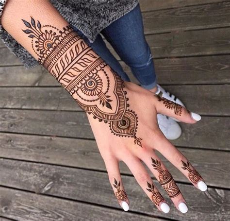 It was basically applied by asians during wedding. Love Henna | Henna tattoo designs, Henna tattoo hand ...