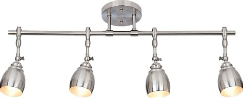 2020 popular 1 trends in lights & lighting with contemporary track light and 1. Pro Track Elm Park Brushed Nickel 4-Light Track Fixture ...