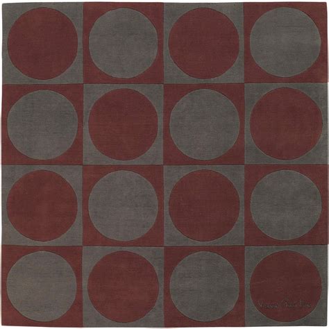 Vp globe by verner panton. VP6 Teppich Designercarpets rot pflaume - Verner Panton