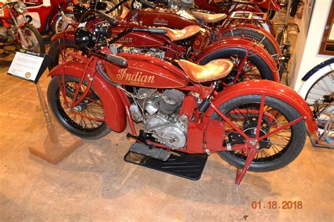 Attend vintage rally saturday afternoon from 12 noon to also at the museum saturday and sunday is world traveler, bean're. 1927 Scout 45.JPG | Motorcycle museum, Biker art, Cool ...