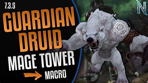 With the shotgun he forced her head down. VERY HELPFUL MACRO for the Guardian Druid - Mage Tower Challenge 7.3.5 - NO LUFFAS! - YouTube