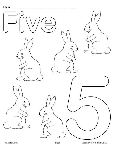 And what's great, these printable pages target the following learning objectives Printable Animal Number Coloring Pages - Numbers 1-10 | Numbers preschool, Free printable ...