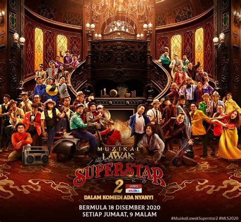 Berikut dikongsikan adalah maklumat tentang program muzikal lawak superstar 2020 termasuk memaparkan tarikh, masa, siaran tv dan pautan siaran langsung Info Penuh Program Muzikal Lawak Superstar 2020 (Musim 2 ...