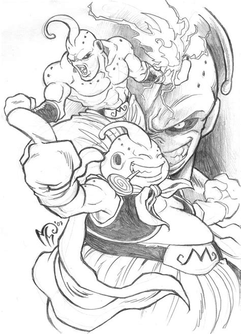 Get your children busy with these dragon ball image to color below. Majin Buu Coloring Pages - Coloring Home
