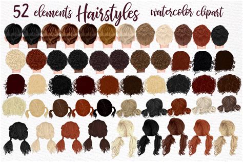 There are 1738 hairstyle clip art for sale on etsy, and they cost $11.28 on average. Hairstyles clipart Kids Hairstyles Custom hairstyles By ...