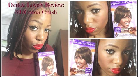 This nourishing creme hair color comes in a luscious shade called dark intense violet. DIY: 397 Cocoa Crush Dark & Lovely Hair Dye - YouTube