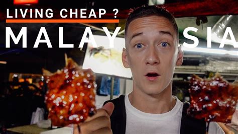 Youtube advertising is super cheap. How Expensive Is Malaysia? - Cost For Foreigners (Penang ...