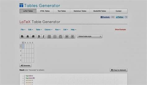 Latex will use the section headings to. Tables Generator: Genera tablas para utilizarlas en LaTex ...