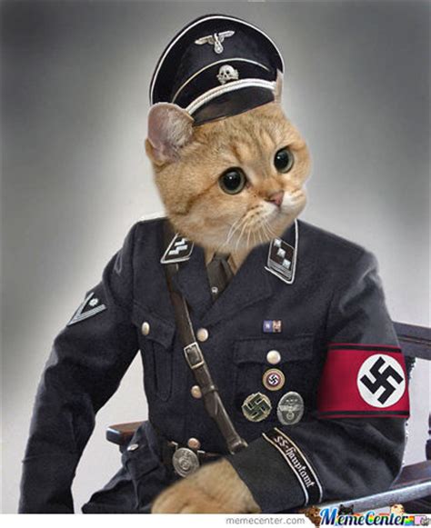 Memes such as derek chauvin meme have generated quite a stir upon the world wide web. Nazi Cat Is Nazi by gtdamian - Meme Center