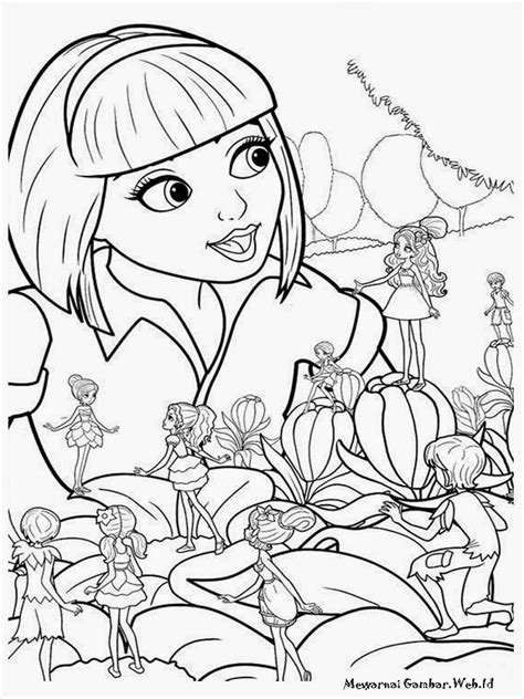 Sketsa gambar barbie belum diwarnai asyik di koleksi nih untuk latihan mewarnai. Gambar Mewarnai Pemandangan Anak Tk