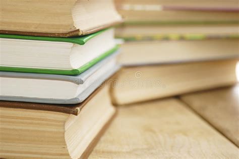 Many books on the table stock image. Image of learn, books - 28555573