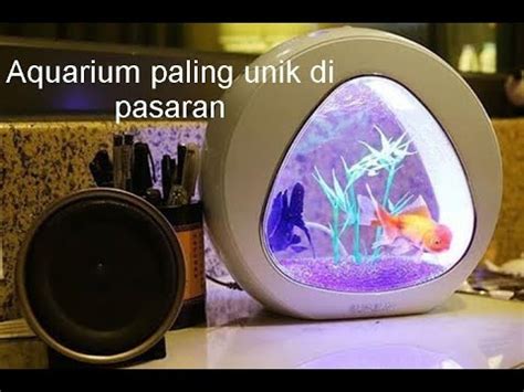 6 aquarium mini unik sebagai rumah ikan hias kesayanganmu. Mini Aquarium Unik Sunsun Melodiz Jspoir YA01 YA02 - YouTube