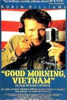 The poster was folded at the time of printing. Good Morning, Vietnam (1987) movie poster