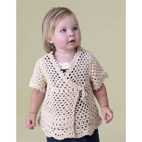 Buy your knitting wools, patterns and all accessories online. Lacy Childs Top Pattern (Crochet) - Lion Brand Yarn | Crochet baby clothes, Crochet patterns ...